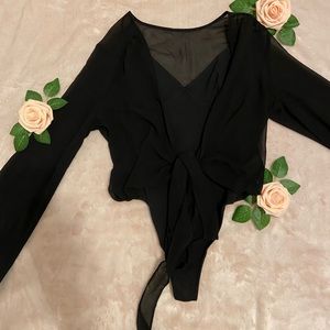 Wilfred tie up bodysuit